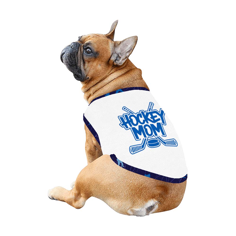 Soft Hockey Themed Owner And Dog Pajamas With Name Soft Hockey Themed Owner And Dog Pajamas With Name