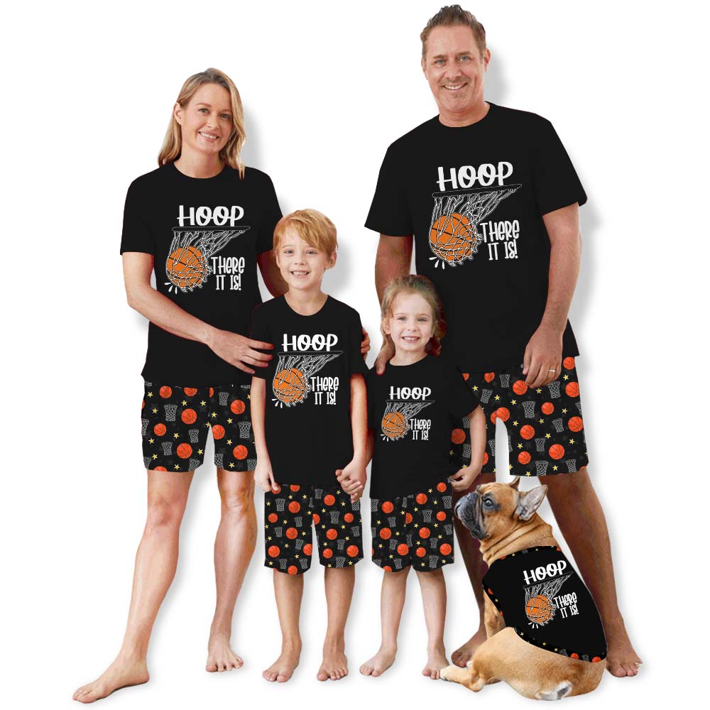 Basketball Hoop There It Is Pajama Short Sets