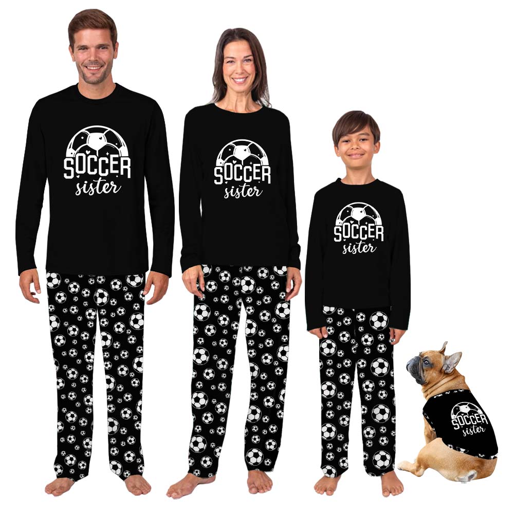 Custom Family Name Soccer Matching PJs For The Family Custom Family Name Soccer Matching PJs For The Family