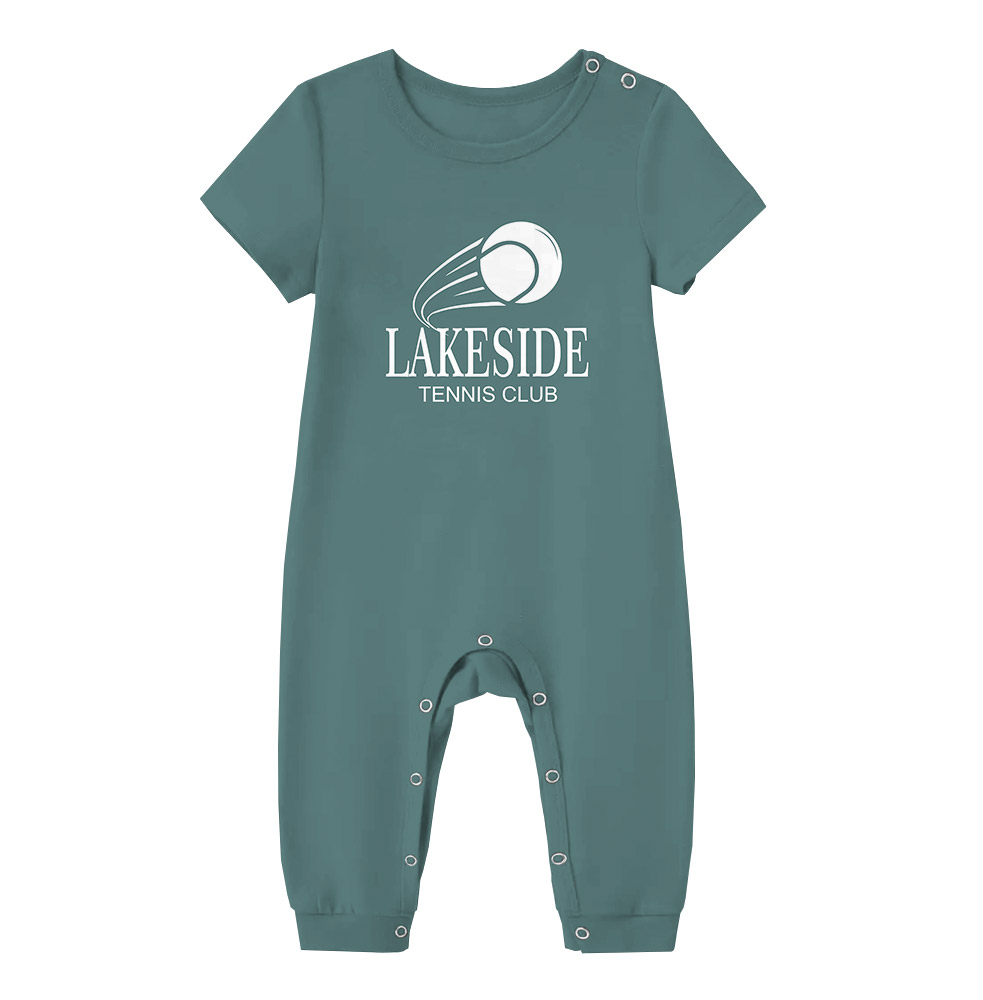 Custom Logo Name Short Pajamas For Tennis Lovers Custom Logo Name Short Pajamas For Tennis Lovers