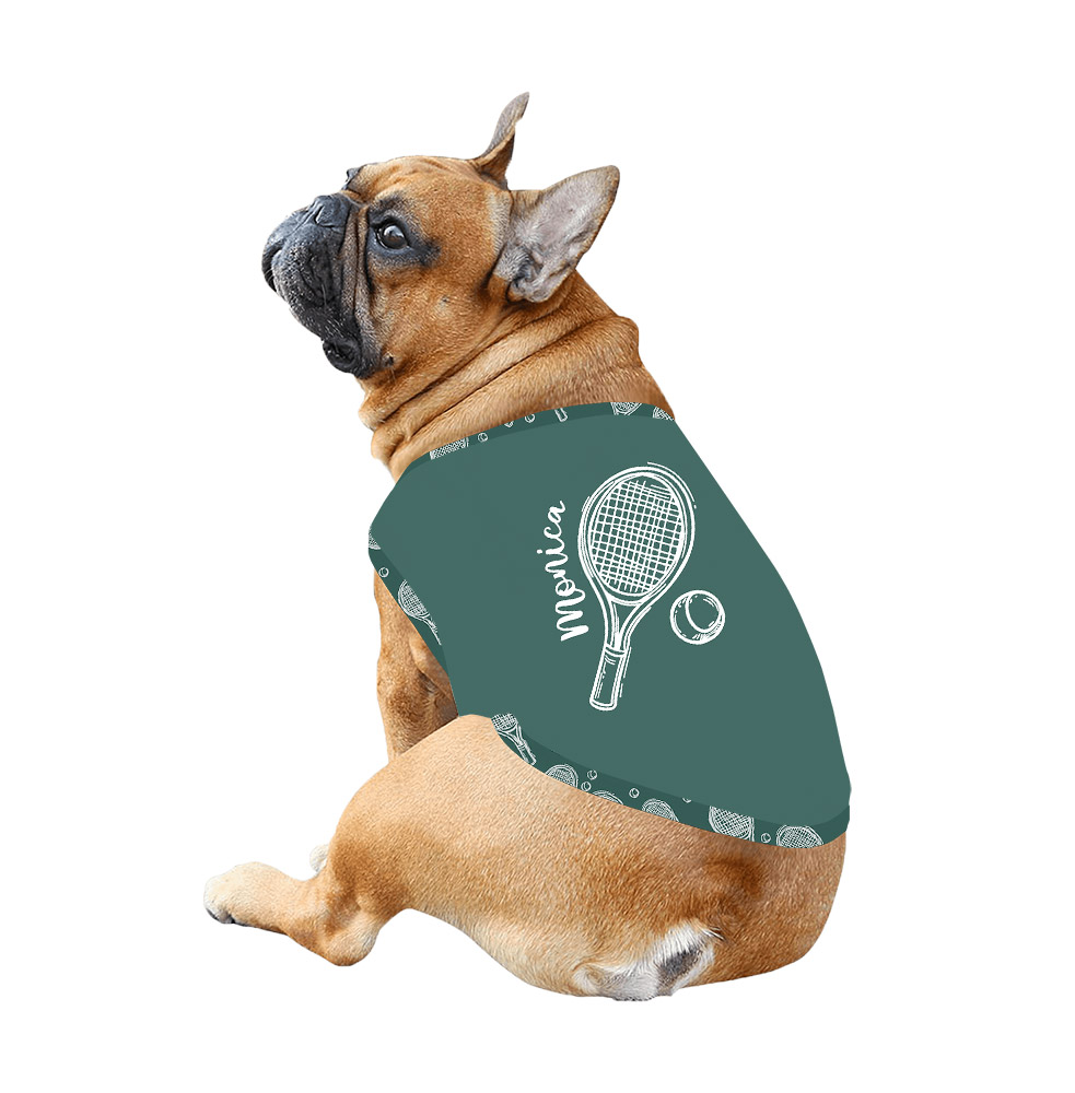 Sporty Tennis Ball And Racket Print Pajama Sets Sporty Tennis Ball And Racket Print Pajama Sets