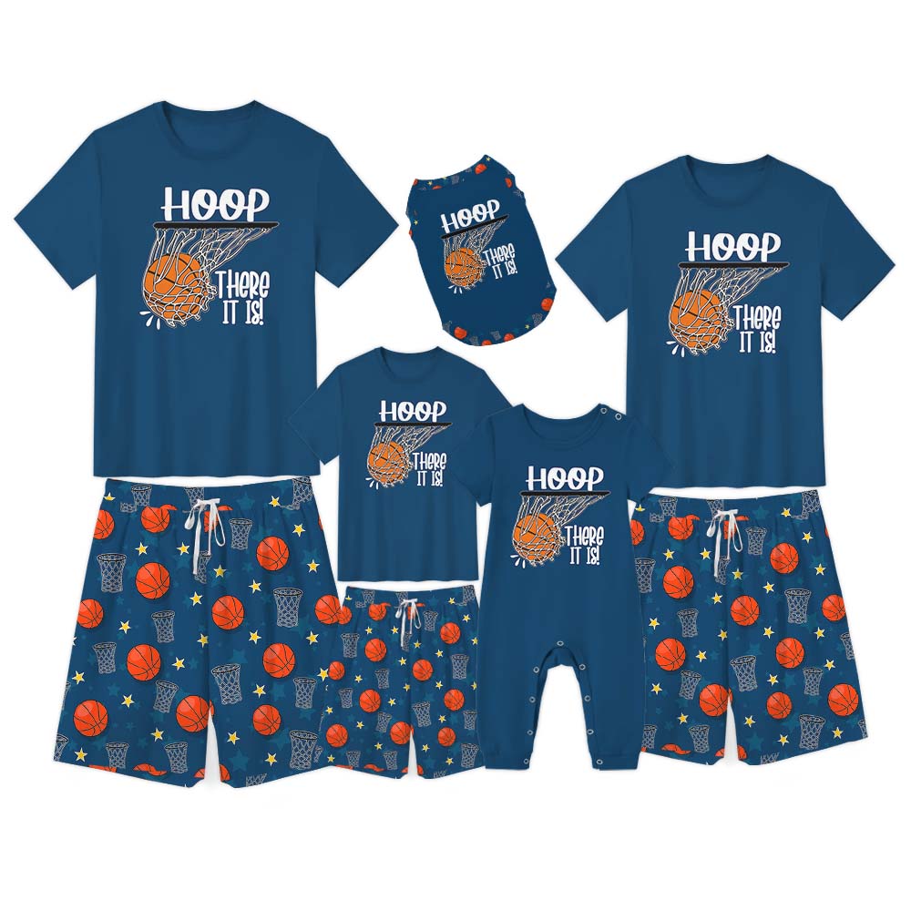 Energetic Basketball Sport Pajama Short Sets