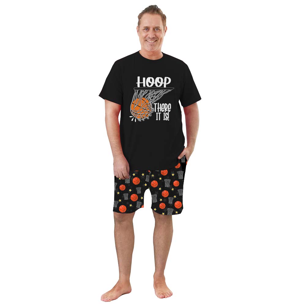 Basketball Hoop There It Is Pajama Short Sets