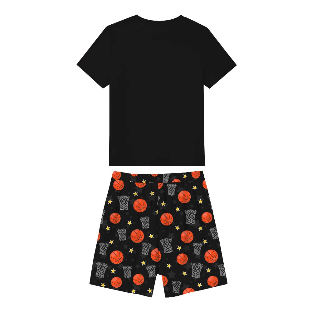 Basketball Hoop There It Is Pajama Short Sets