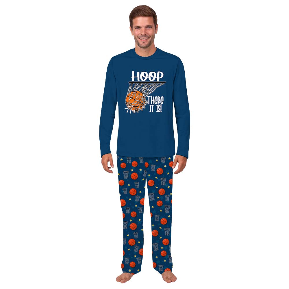 Sporty Basketball Themed Matching Family Pajamas With Dogs Sporty Basketball Themed Matching Family Pajamas With Dogs