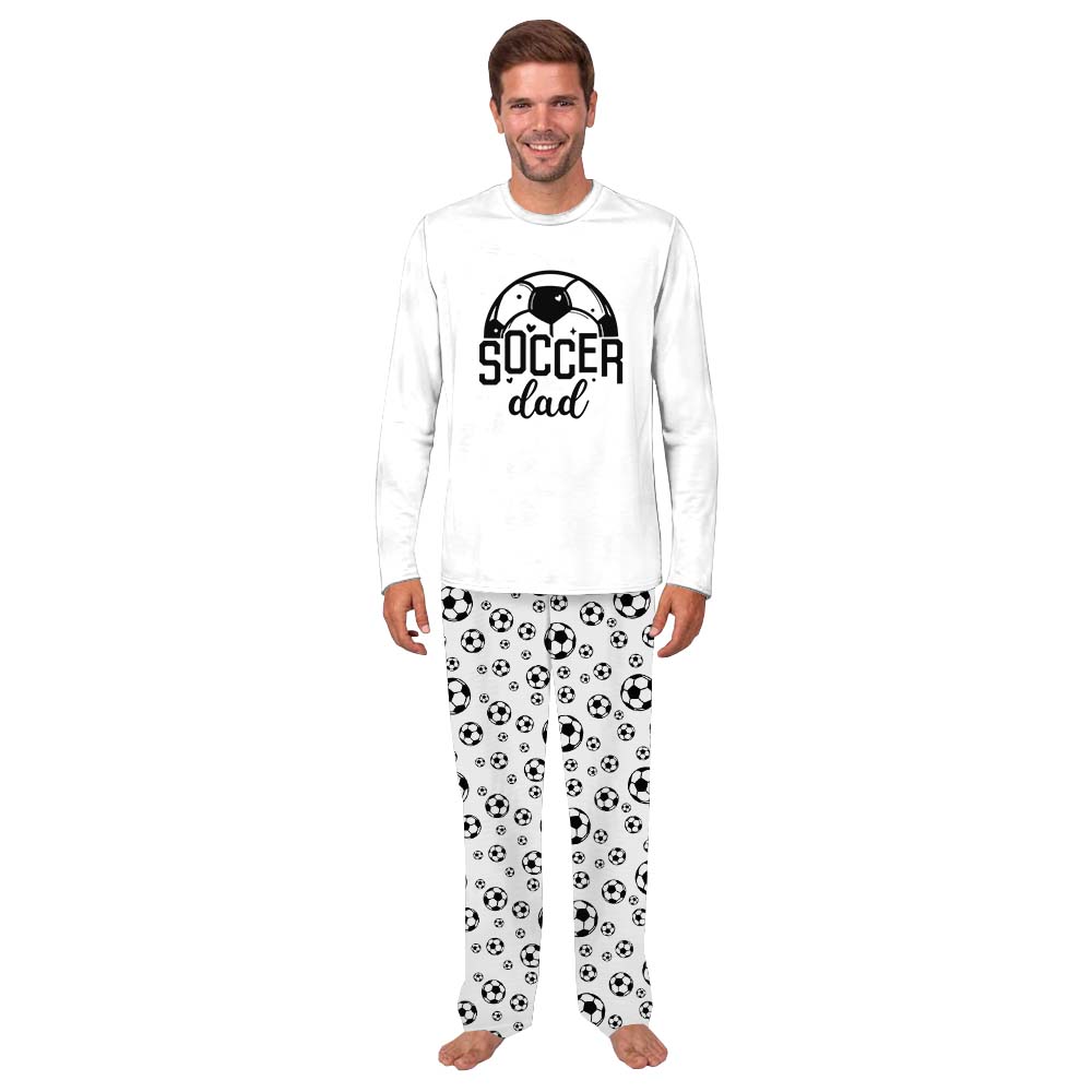 Cute Soccer With Name Family Sport Pajama Sets Cute Soccer With Name Family Sport Pajama Sets