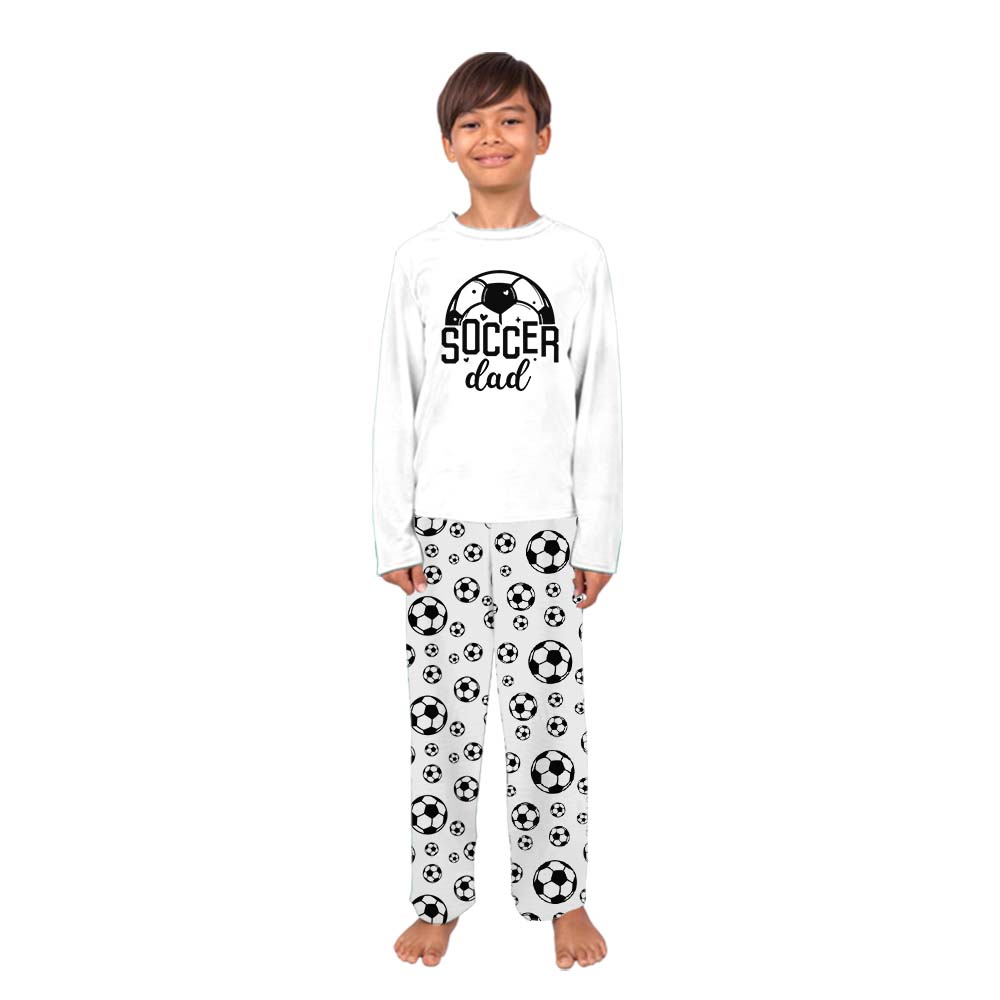 Cute Soccer With Name Family Sport Pajama Sets Cute Soccer With Name Family Sport Pajama Sets