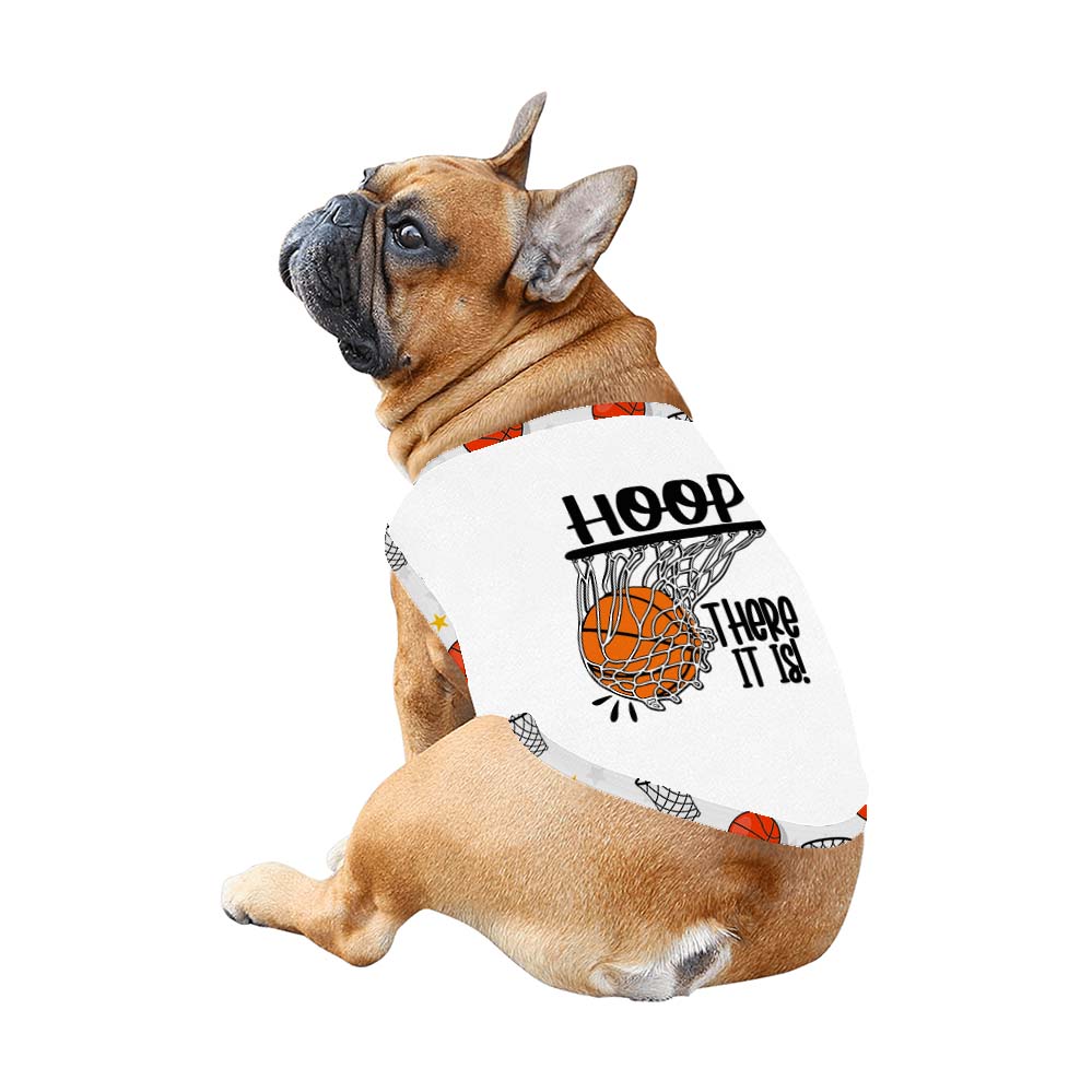 Hoop There It Is Basketball Themed Pajamas For Family And Dog