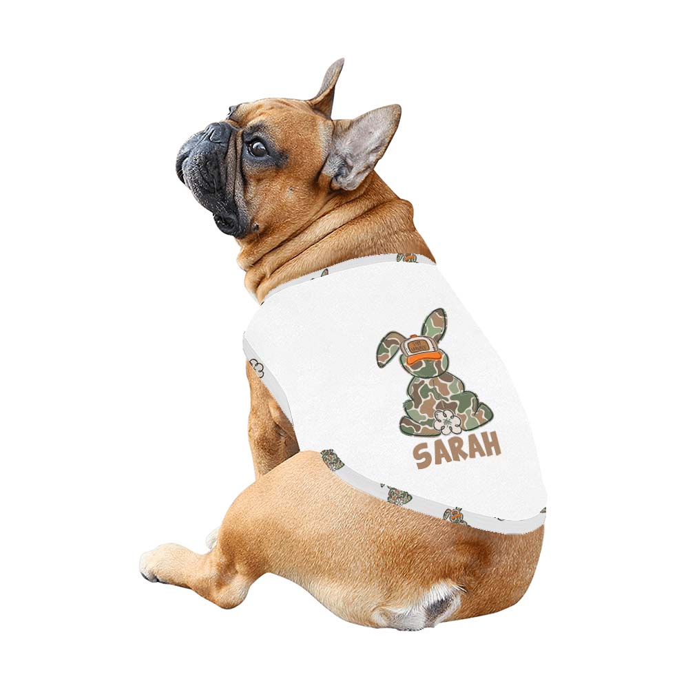 Festive Personalized Name Rabbit Easter Pajamas For Adults Festive Personalized Name Rabbit Easter Pajamas For Adults
