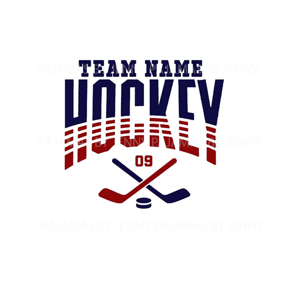 Custom Team Name Hockey Themed Owner And Dog Pajamas Custom Team Name Hockey Themed Owner And Dog Pajamas