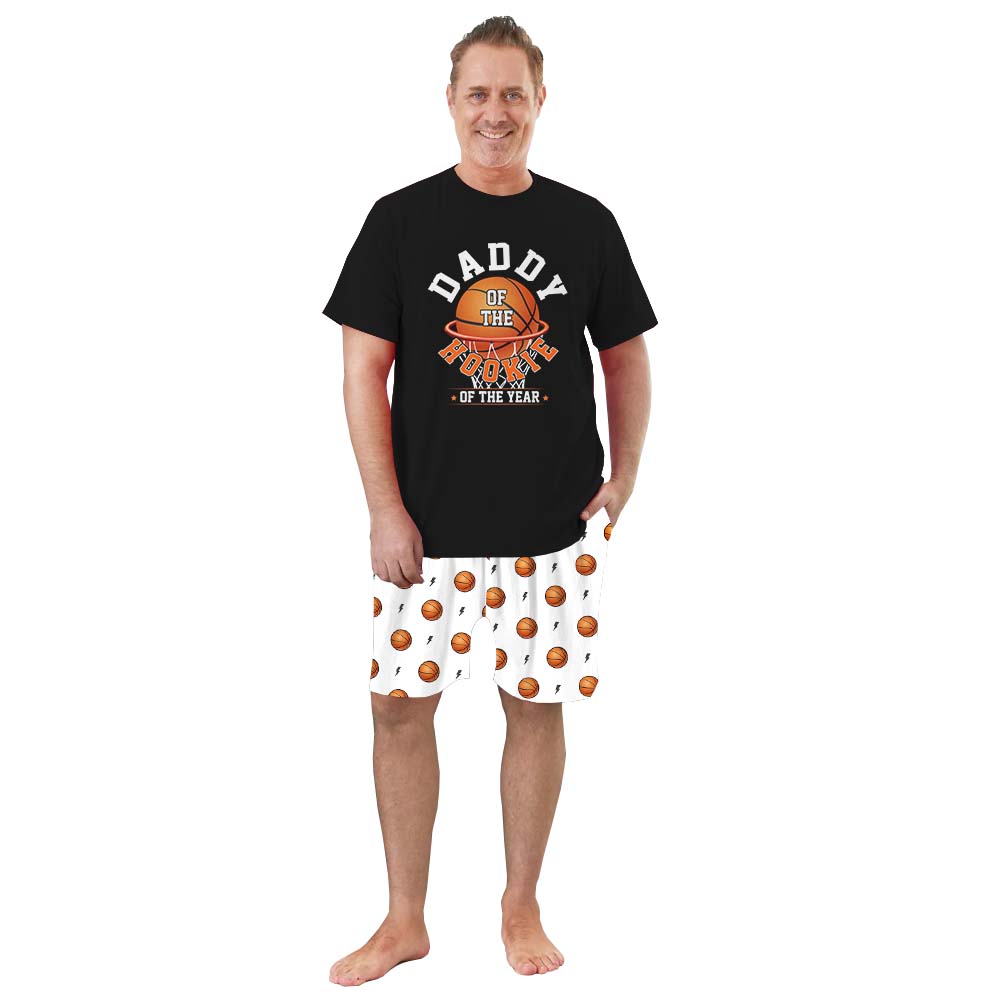 Unique Hookie Of The Year Basketball Pajamas For Adults Short Sleeves Unique Hookie Of The Year Basketball Pajamas For Adults Short Sleeves