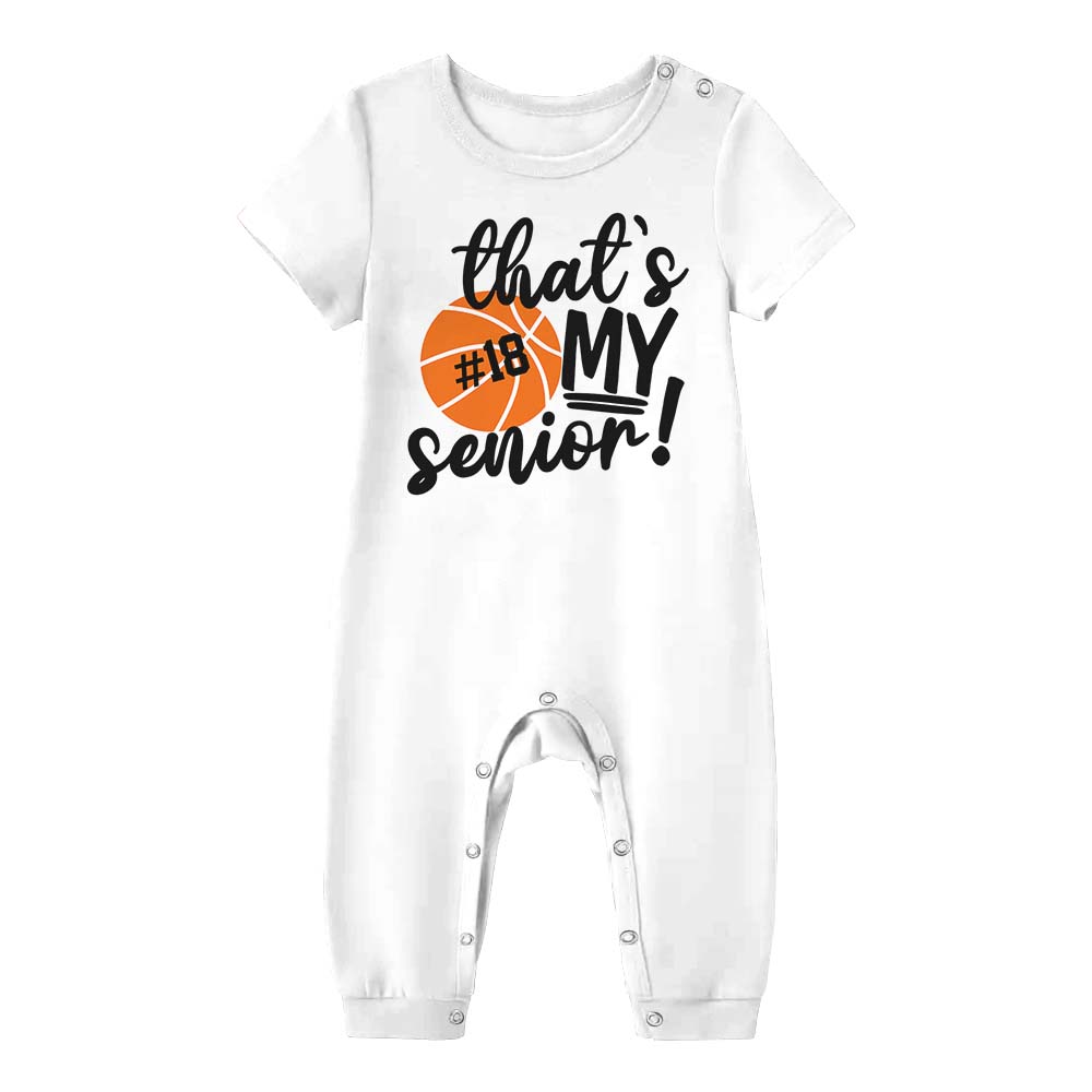 Customizable Senior Basketball Pajamas For Adults Short Sleeves Customizable Senior Basketball Pajamas For Adults Short Sleeves