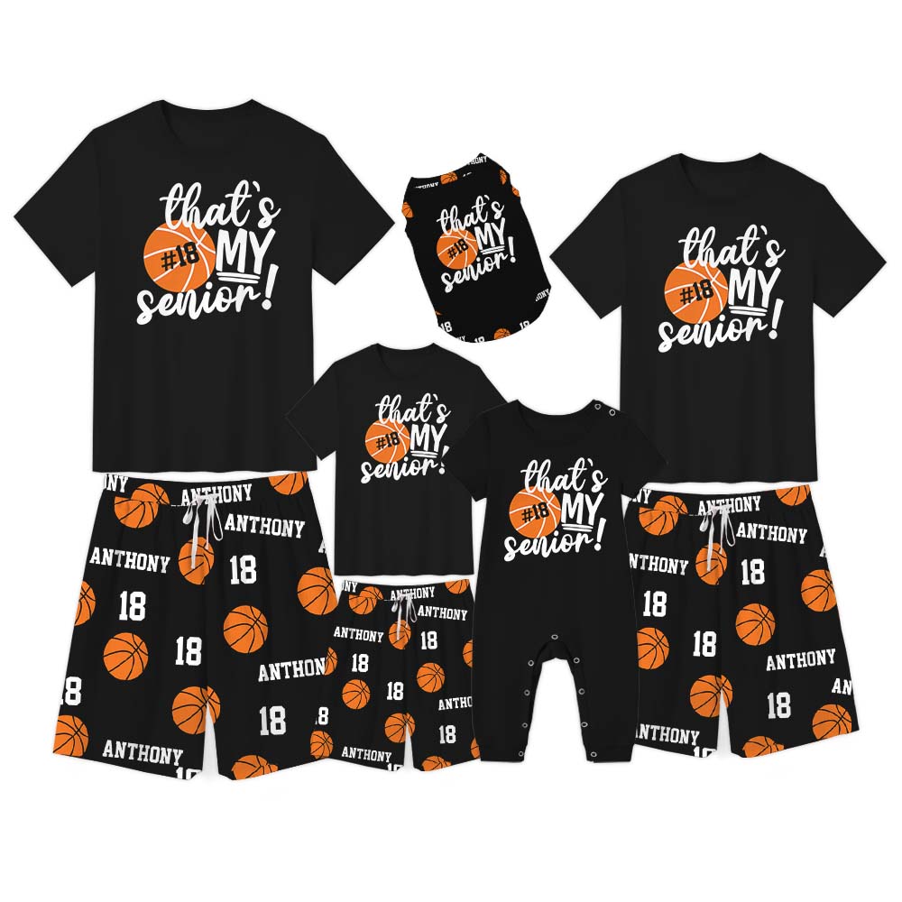 Custom Name Basketball Pajama Short Sets Custom Name Basketball Pajama Short Sets
