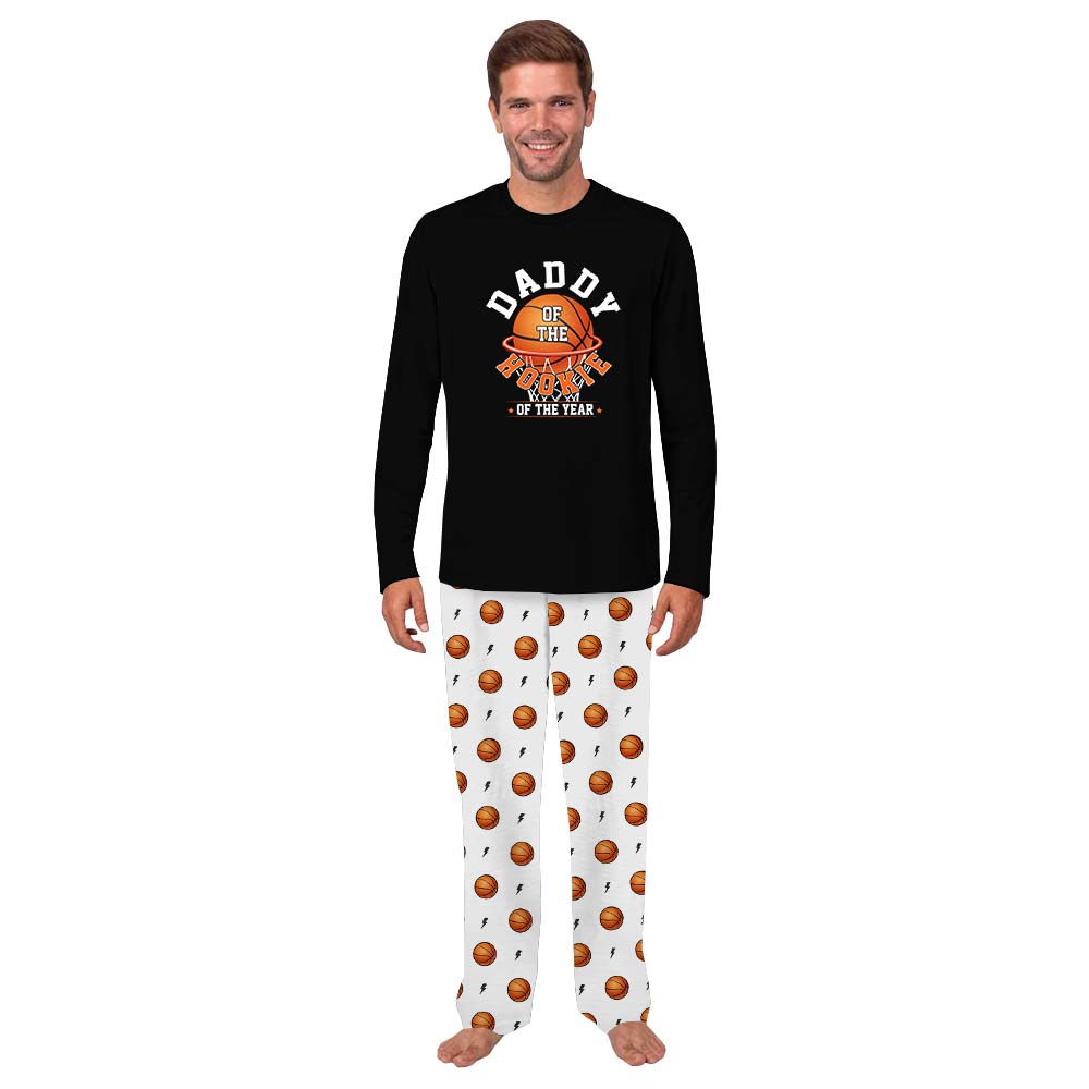 Personalized Basketball Family Sport Pajamas With Dog Personalized Basketball Family Sport Pajamas With Dog