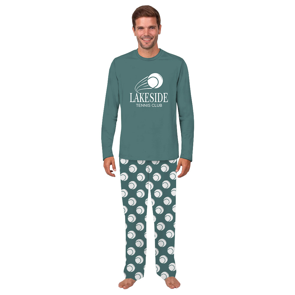 Personalized Tennis Team Name And Logo Matching PJs Personalized Tennis Team Name And Logo Matching PJs