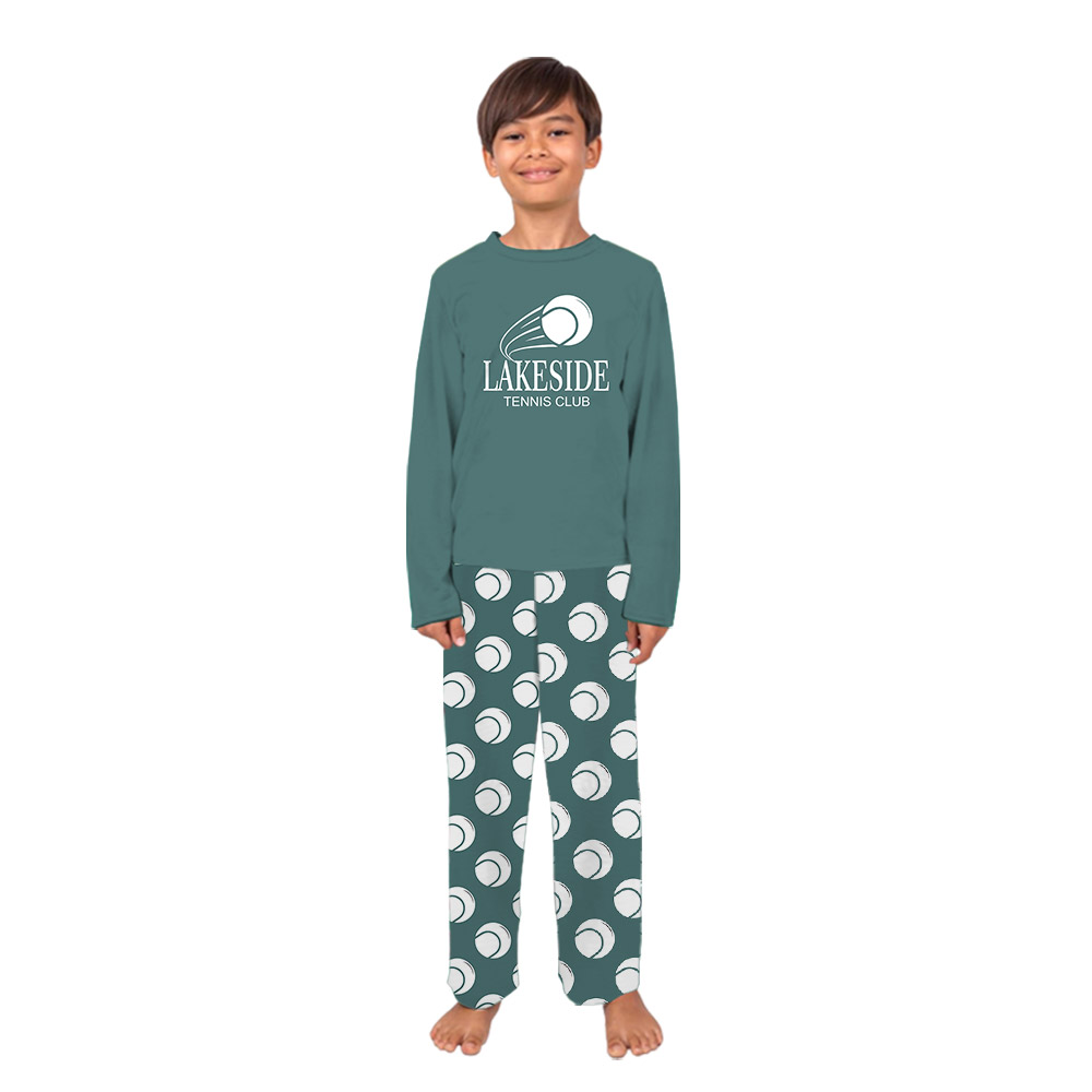 Personalized Tennis Team Name And Logo Matching PJs Personalized Tennis Team Name And Logo Matching PJs