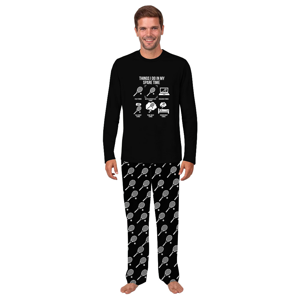 Funny Saying Tennis Pajamas With Plus Size Funny Saying Tennis Pajamas With Plus Size