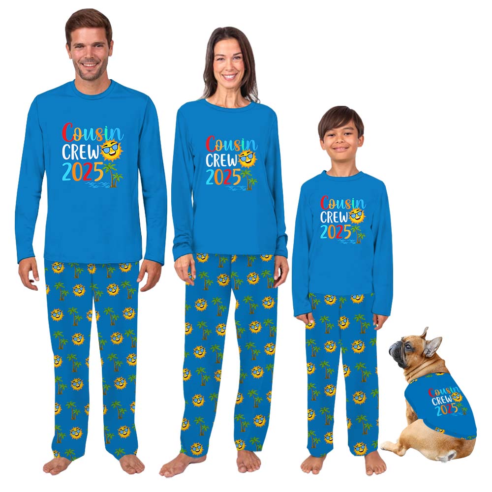 Cousin Crew 2025 Summer Vacation Matching PJs For The Family Cousin Crew 2025 Summer Vacation Matching PJs For The Family