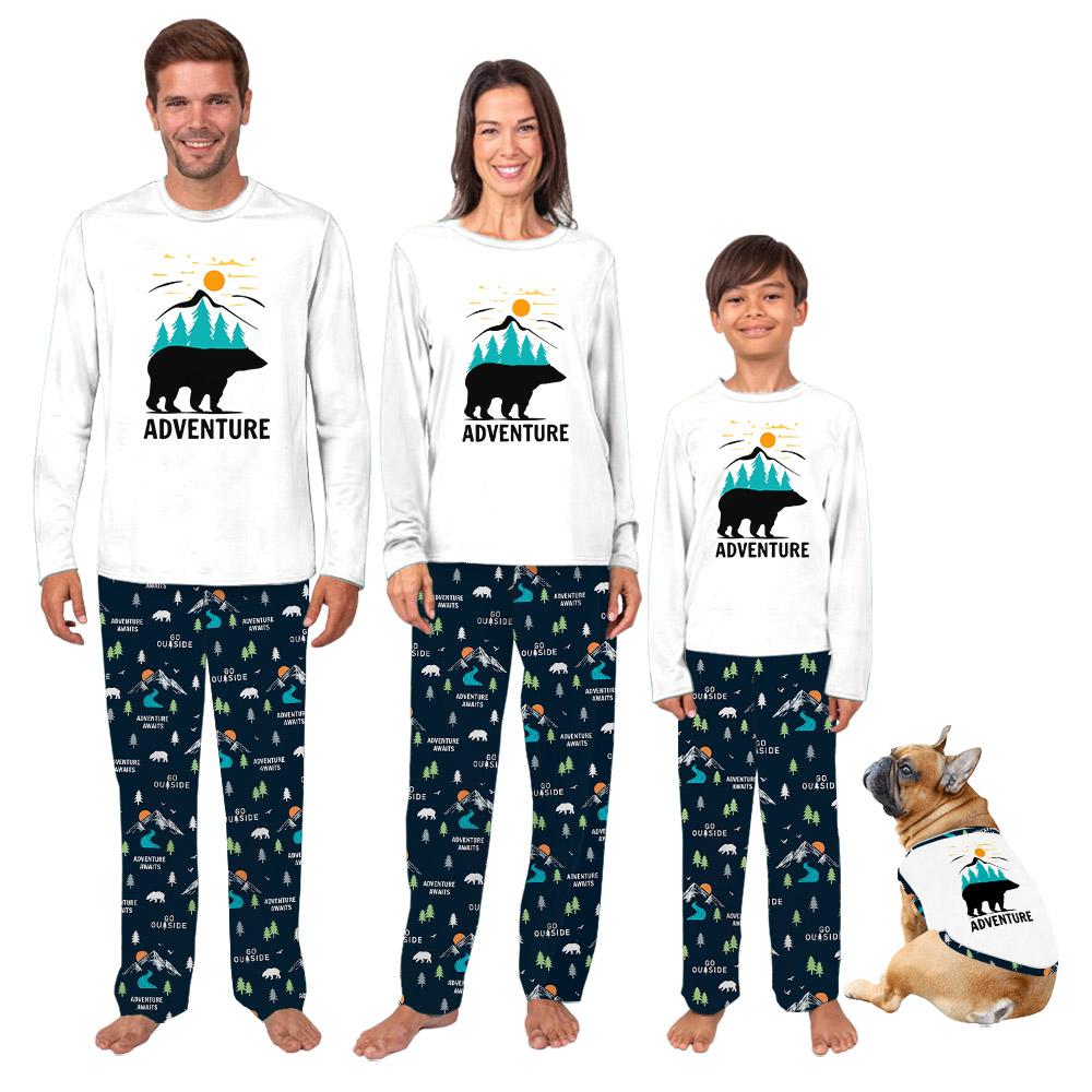 Mountain Adventure Outdoor Pajamas For Adults And Kids Mountain Adventure Outdoor Pajamas For Adults And Kids