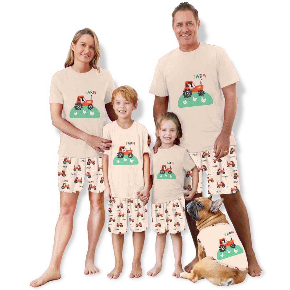 Cute Animals Pajamas For Adults Short Sleeves Cute Animals Pajamas For Adults Short Sleeves