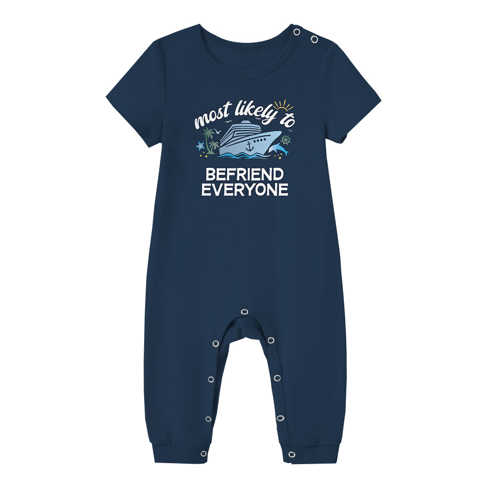 Family Cruise Ship Pajamas Custom Funny Most Likely To Sayings Family Cruise Ship Pajamas Custom Funny Most Likely To Sayings