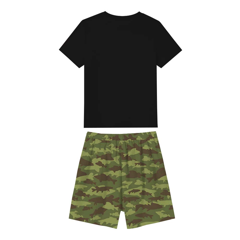 Vintage Camouflage American Fishing PJs Tshirts And Shorts Vintage Camouflage American Fishing PJs Tshirts And Shorts