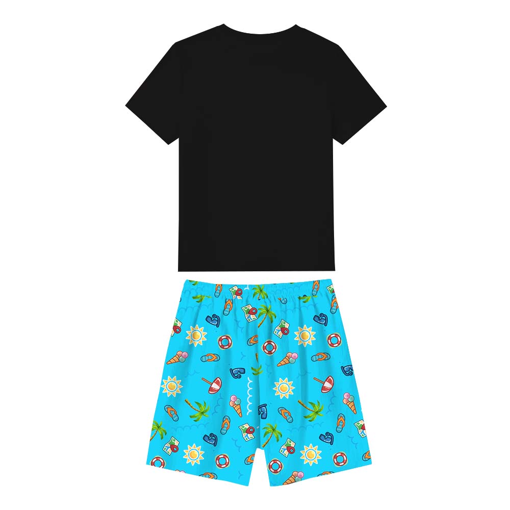Customizable Family Vacation 2025 Pajama Short Set Customizable Family Vacation 2025 Pajama Short Set