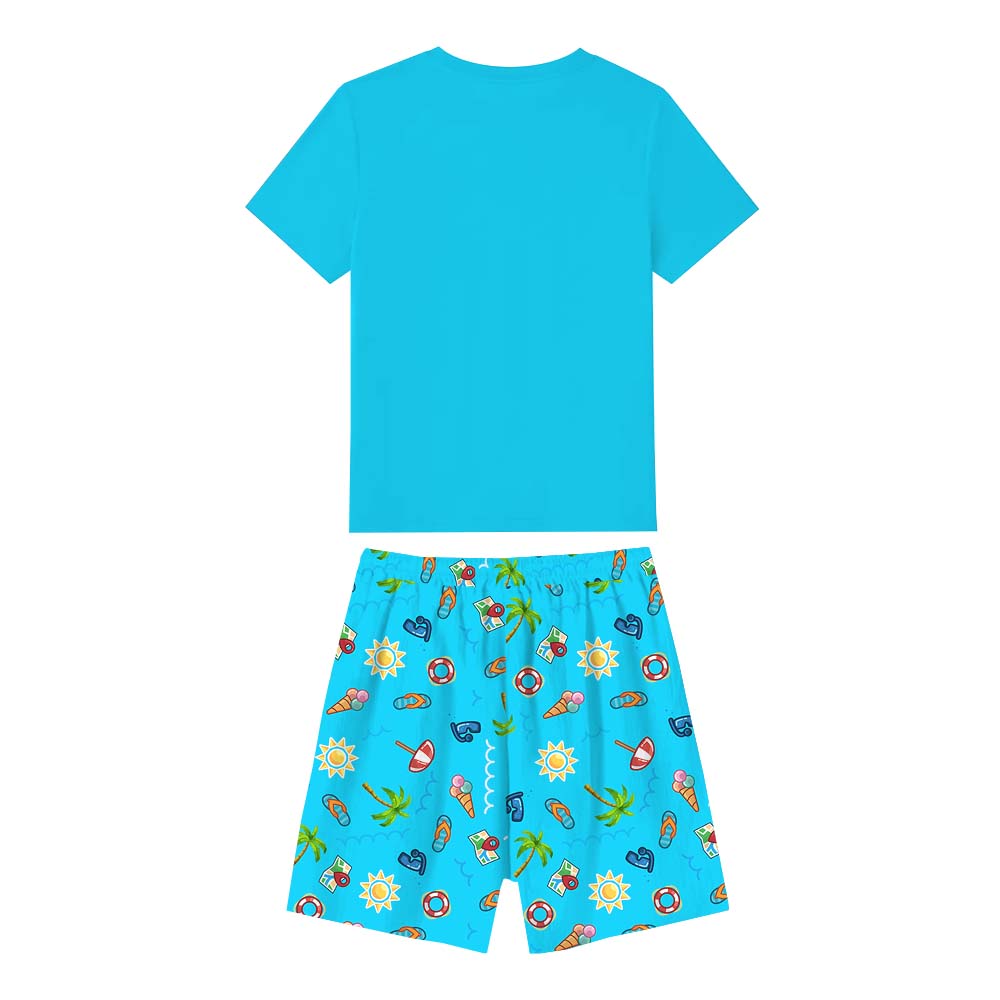 Personalized Destination 2025 Family Holiday Matching Pajamas Short Sleeve Personalized Destination 2025 Family Holiday Matching Pajamas Short Sleeve