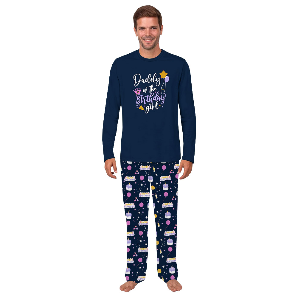 Custom Matching Family Birthday Pajamas Sets Custom Matching Family Birthday Pajamas Sets