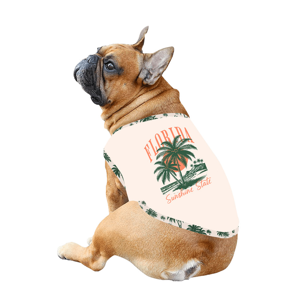 Tropical Themed Florida State Vacation Family Pajamas