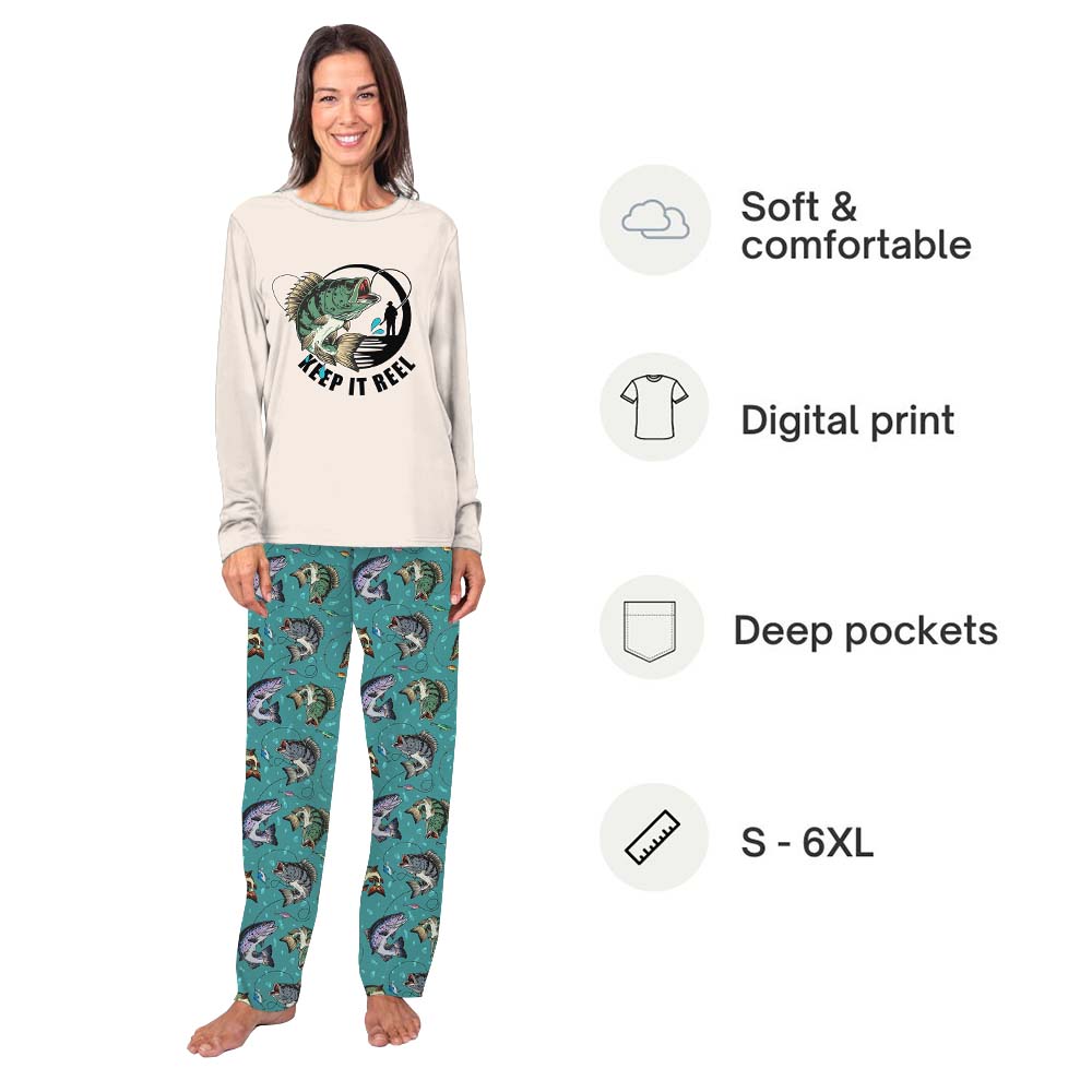 Big Fish Keep It Reel Family Holiday Jammies Big Fish Keep It Reel Family Holiday Jammies
