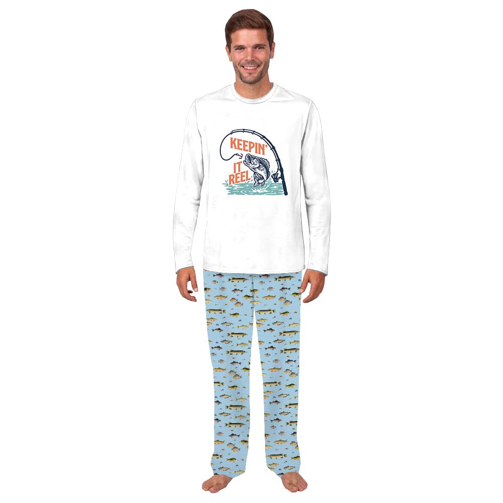 Keeping It Reel Fishing Owner And Dog Pajamas Keeping It Reel Fishing Owner And Dog Pajamas