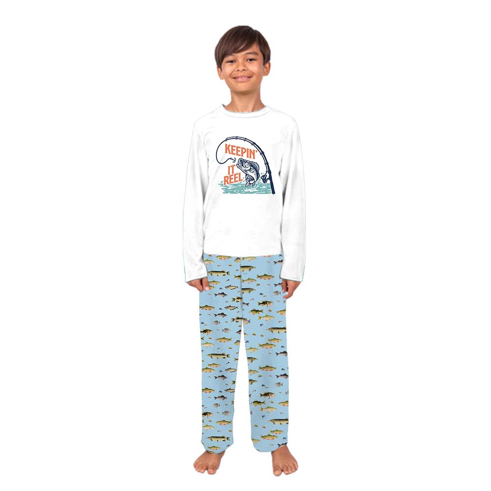 Keeping It Reel Fishing Owner And Dog Pajamas Keeping It Reel Fishing Owner And Dog Pajamas