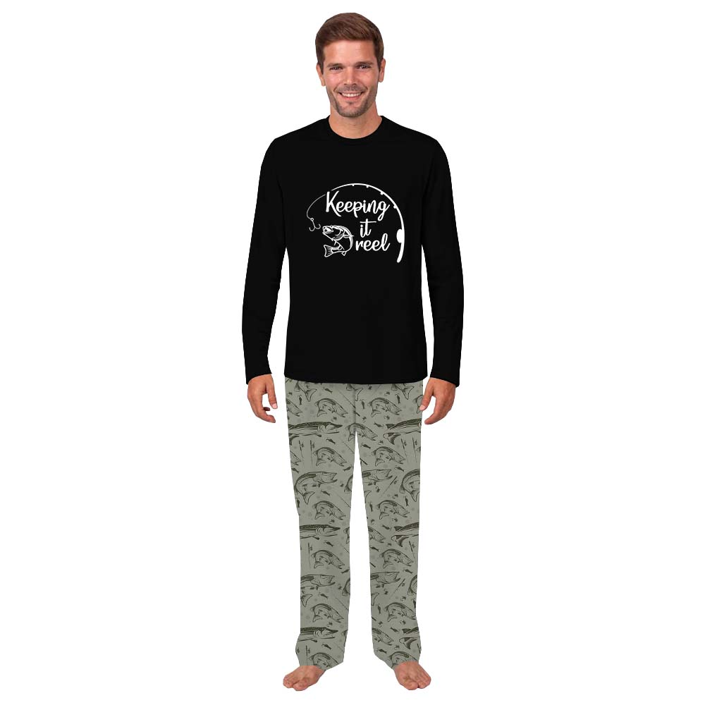 Vintage Fishing Owner And Dog Pajamas Vintage Fishing Owner And Dog Pajamas
