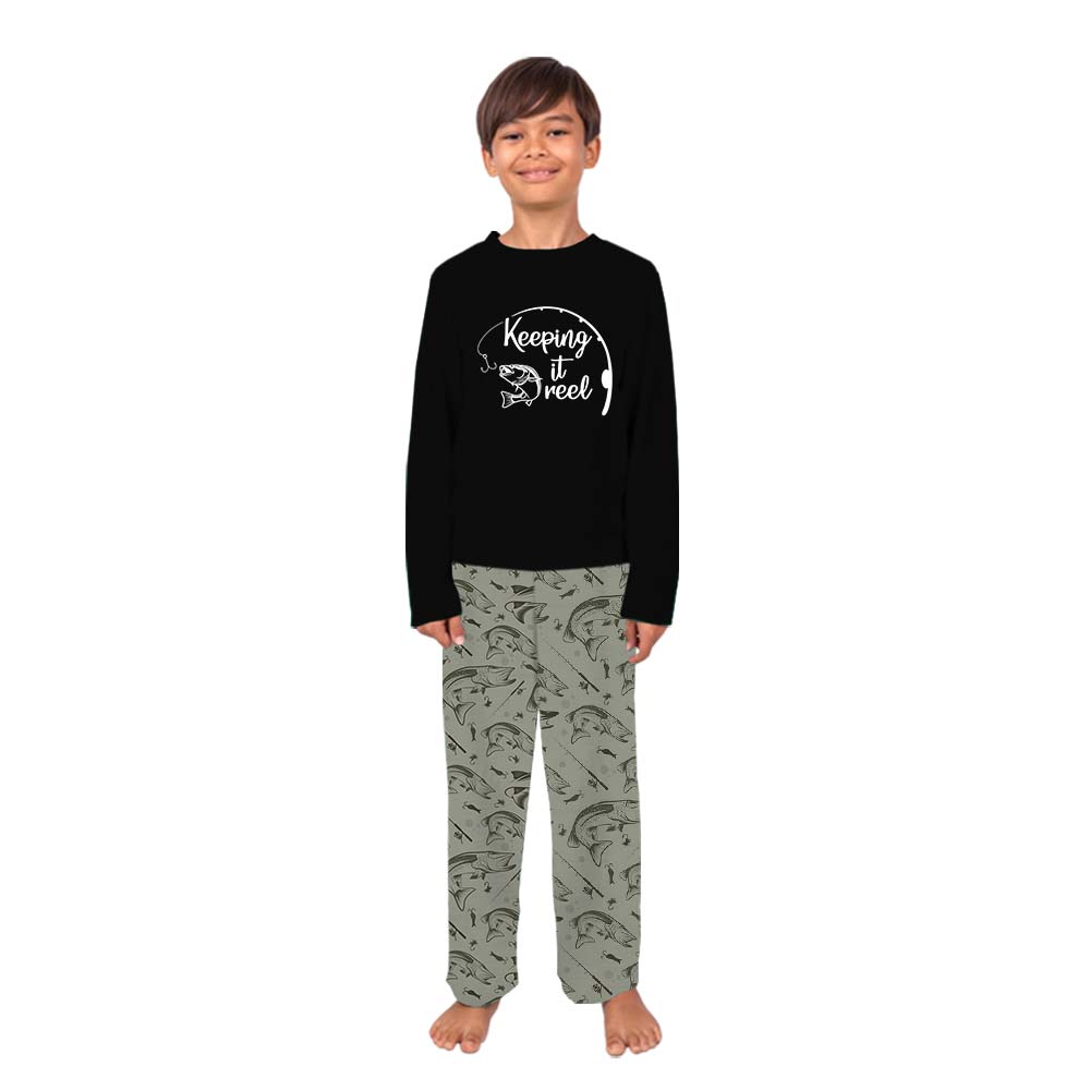 Vintage Fishing Owner And Dog Pajamas Vintage Fishing Owner And Dog Pajamas