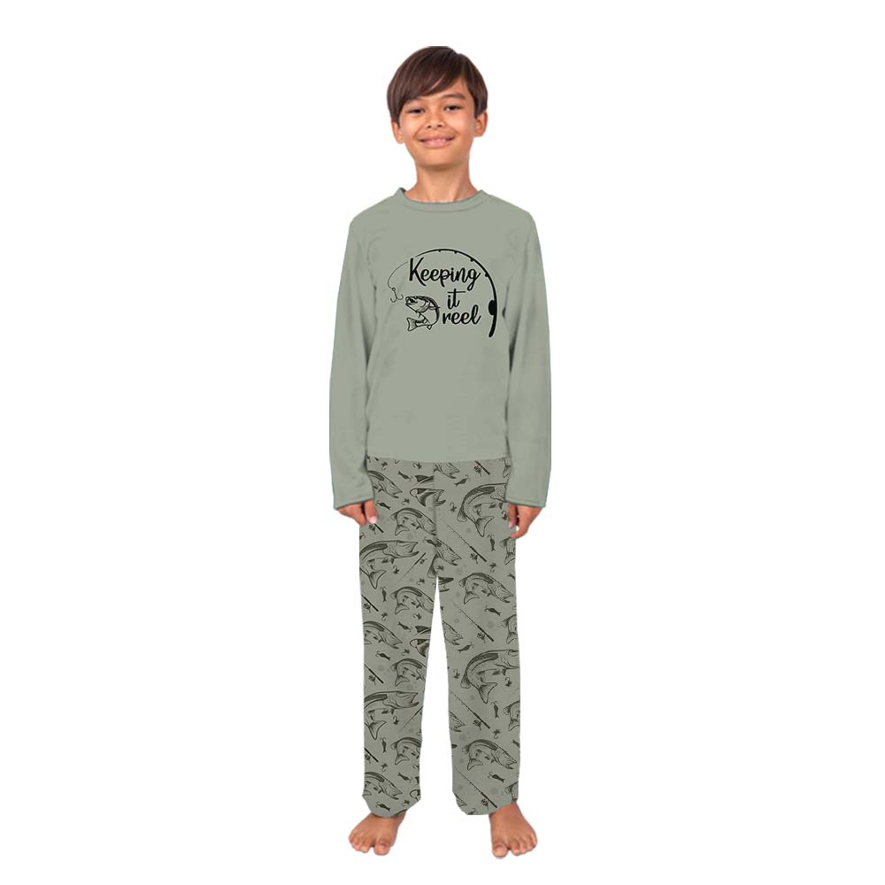 Keeping It Reel Fishing Matching PJs For The Family Keeping It Reel Fishing Matching PJs For The Family