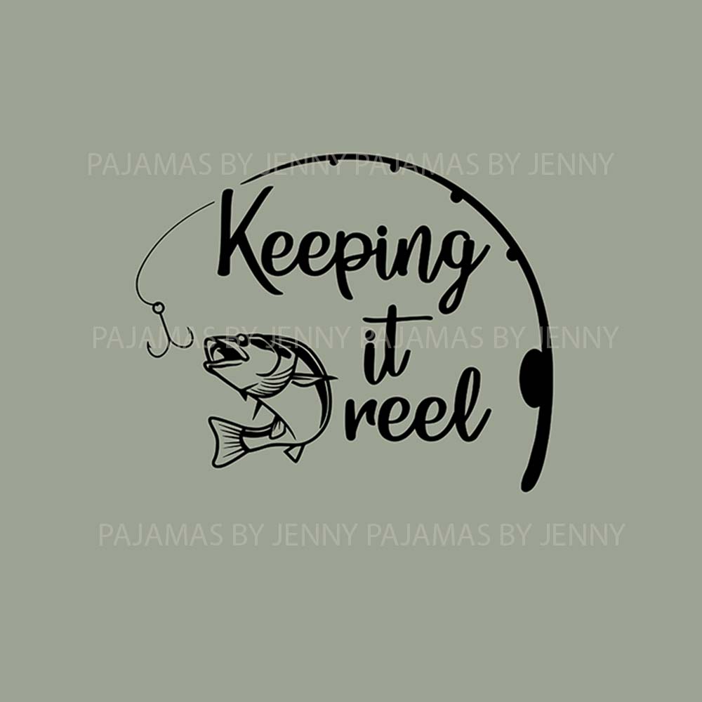 Keeping It Reel Fishing Matching PJs For The Family Keeping It Reel Fishing Matching PJs For The Family