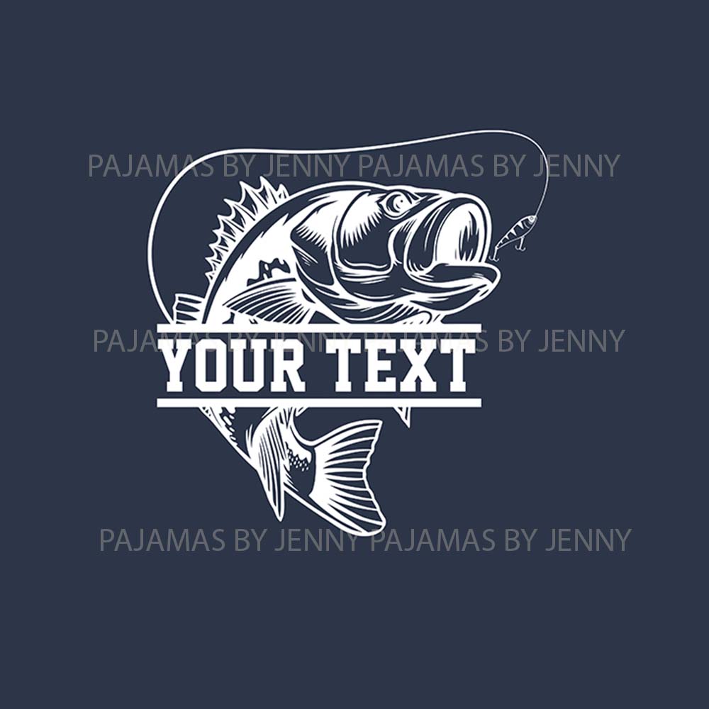 Custom Name Fishing Matching Family Pajamas With Dog Custom Name Fishing Matching Family Pajamas With Dog