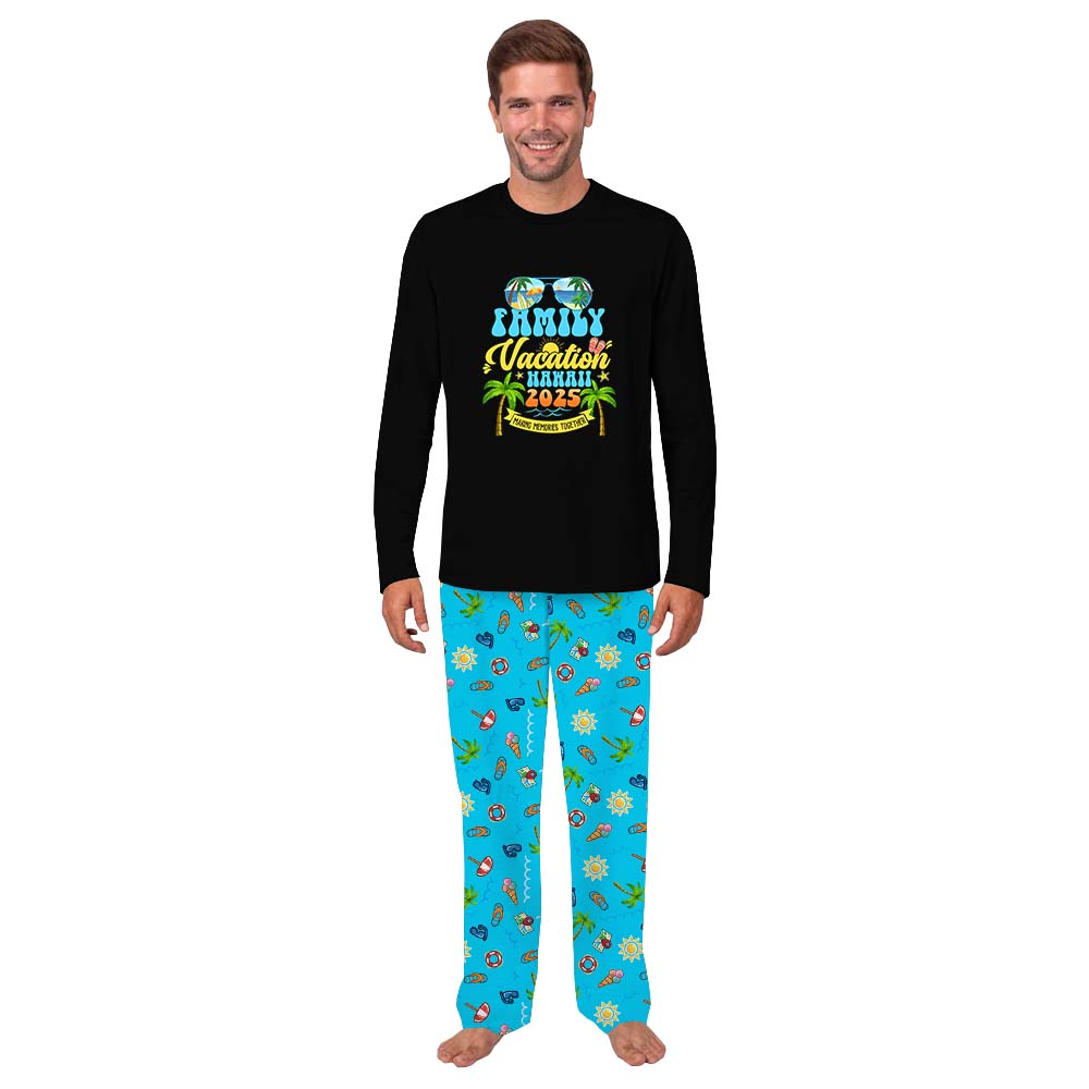 Custom Destination Family Vacation 2025 Matching Pajamas With Dog Custom Destination Family Vacation 2025 Matching Pajamas With Dog