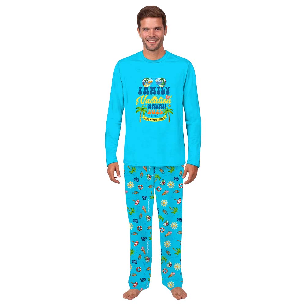 Personalized Family Vacation Making Memories Together Holiday PJ Sets Personalized Family Vacation Making Memories Together Holiday PJ Sets