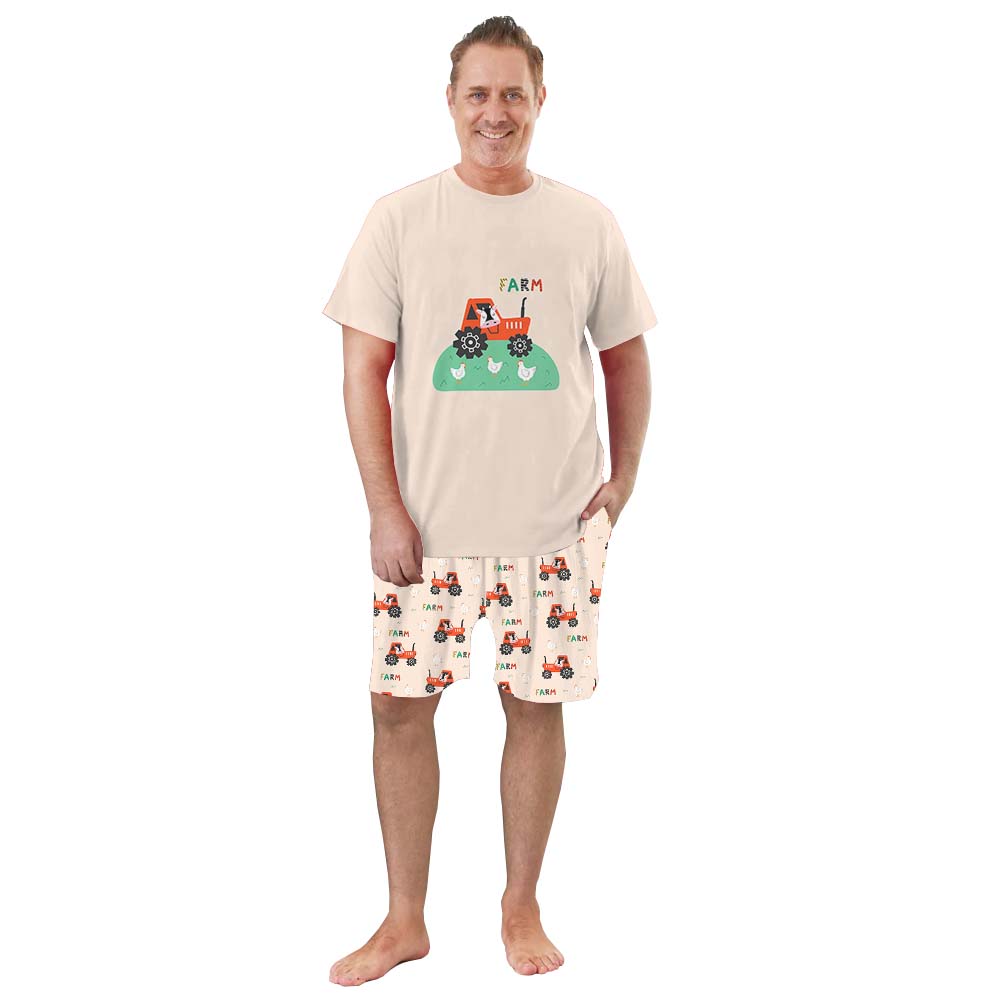 Cute Animals Pajamas For Adults Short Sleeves Cute Animals Pajamas For Adults Short Sleeves