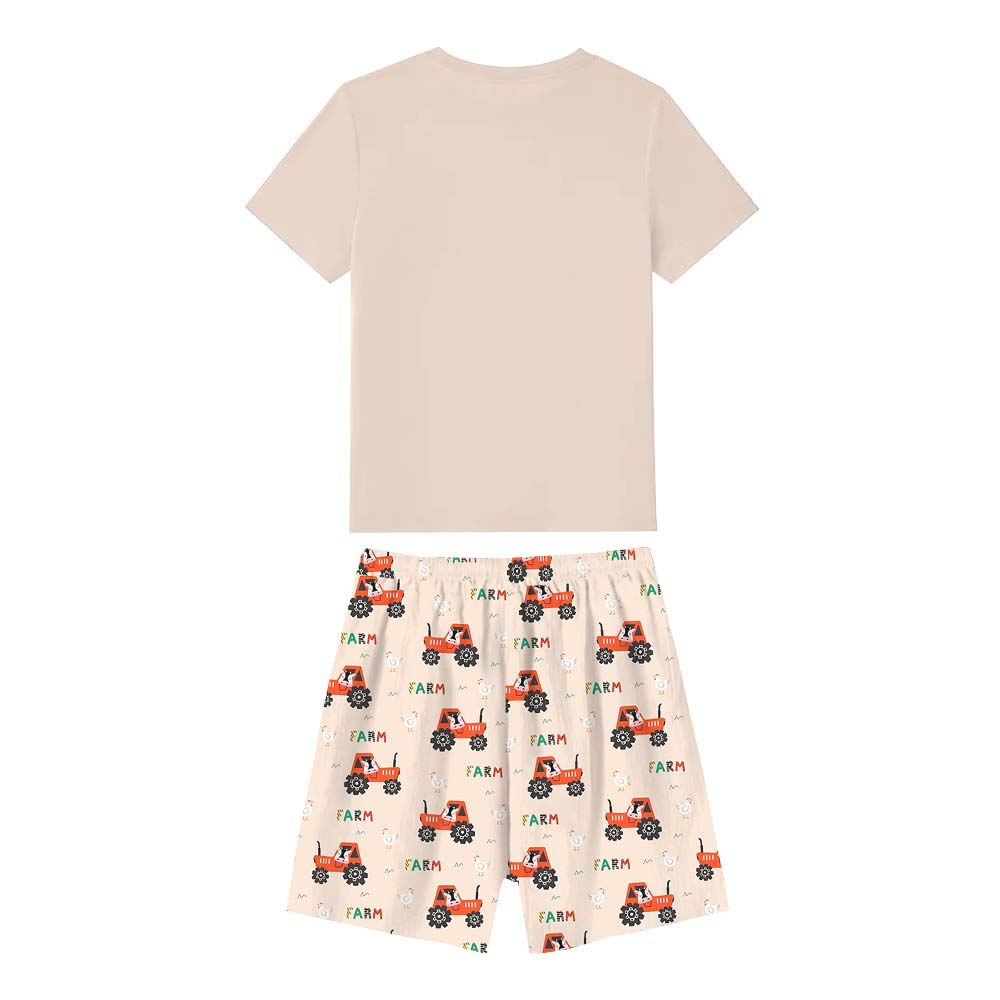Cute Animals Pajamas For Adults Short Sleeves Cute Animals Pajamas For Adults Short Sleeves