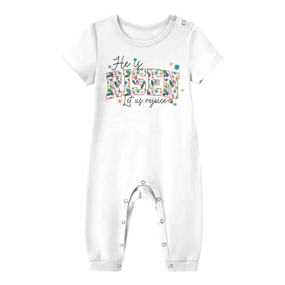 He Is Risen Easter Pajamas For Adults Short Sleeves He Is Risen Easter Pajamas For Adults Short Sleeves