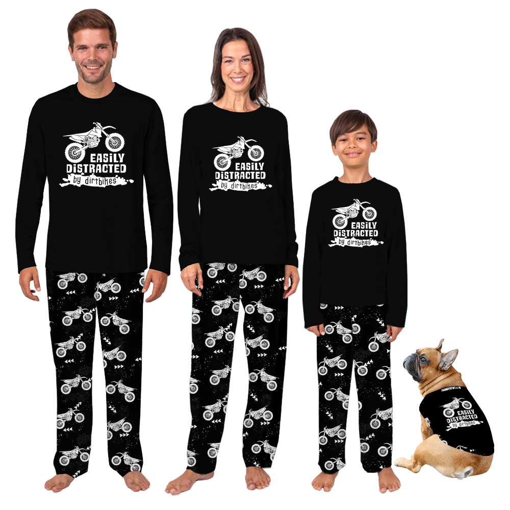 Funny Saying Dirtbike Themed Pajamas Tops And Pants Funny Saying Dirtbike Themed Pajamas Tops And Pants