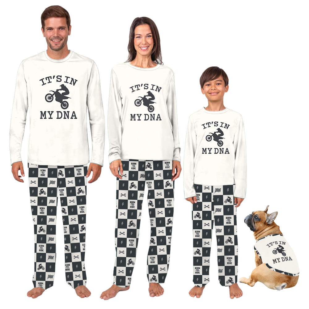 Funny Saying Dirt Bike Motocross Pajamas Plaid Funny Saying Dirt Bike Motocross Pajamas Plaid