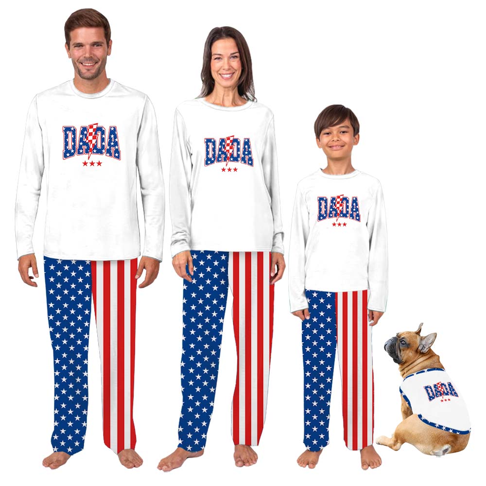 Personalized Fourth Of July Independence Day Matching Family Pajama Personalized Fourth Of July Independence Day Matching Family Pajama