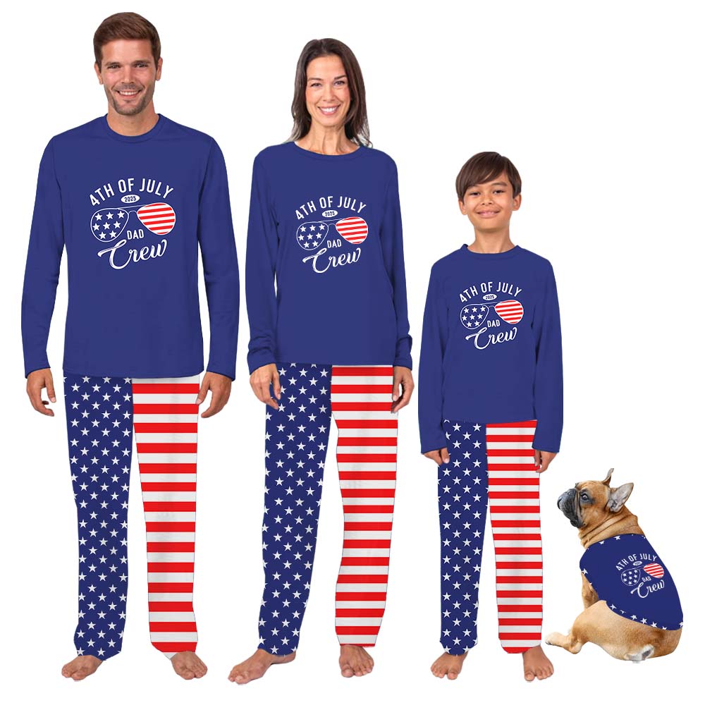 Unique 2025 Crew Custom Name Family 4th Of July Pajama Sets Unique 2025 Crew Custom Name Family 4th Of July Pajama Sets