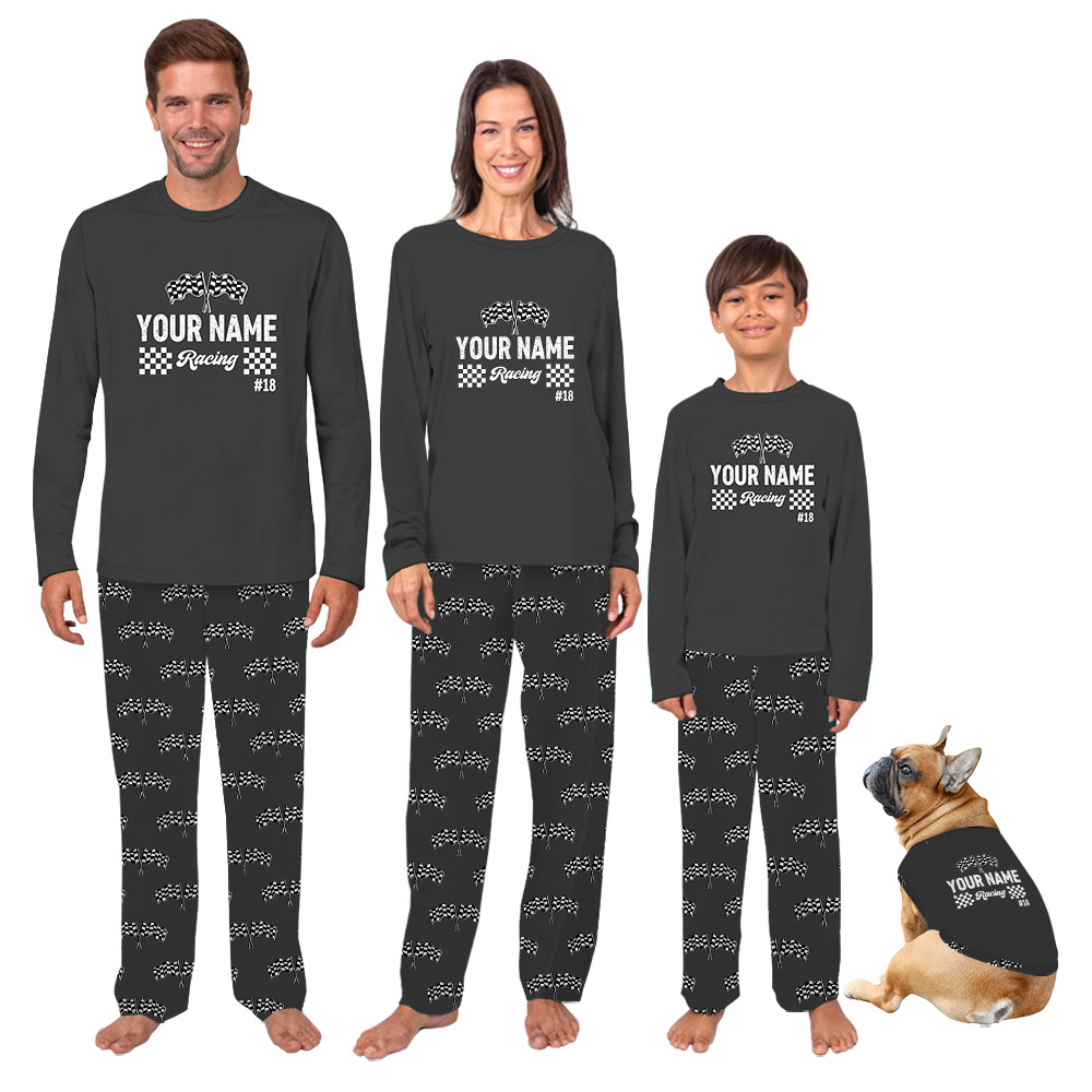Design Your Racing Pajamas With Number And Name Design Your Racing Pajamas With Number And Name