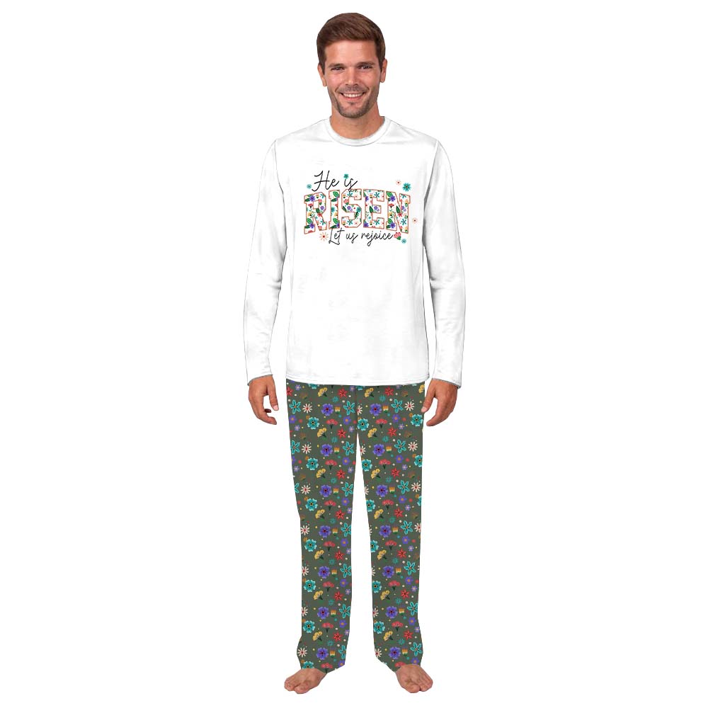 He Is Risen Matching Easter Pajamas He Is Risen Matching Easter Pajamas