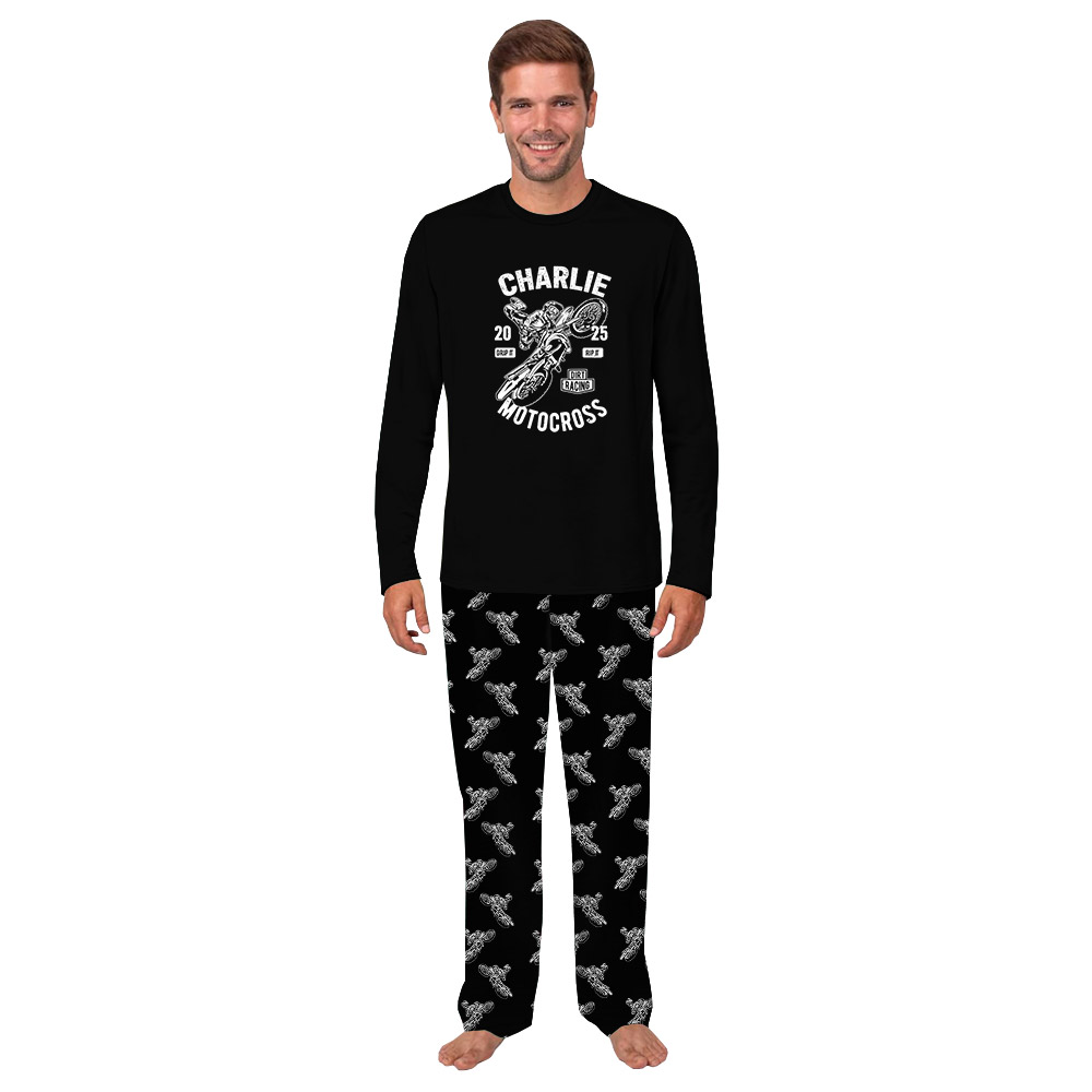 Personalized Name Motocross Pajama Sets 2025 Personalized Name Motocross Pajama Sets 2025